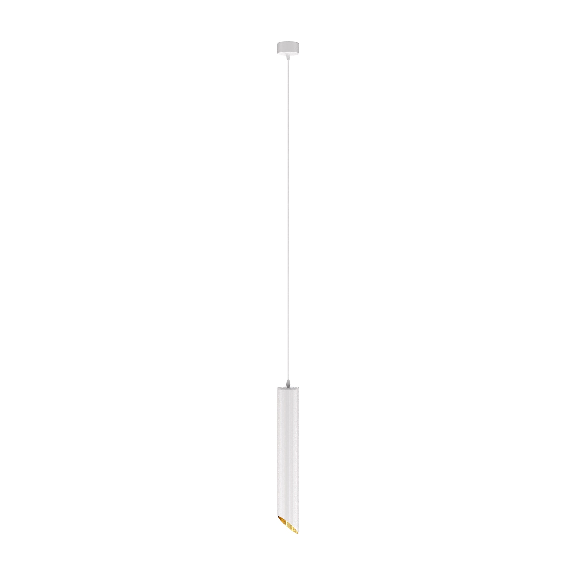 Maytoni Lampa wisząca Lipari - Aluminium - Biały ze złotem P044PL-01-40GU10-W