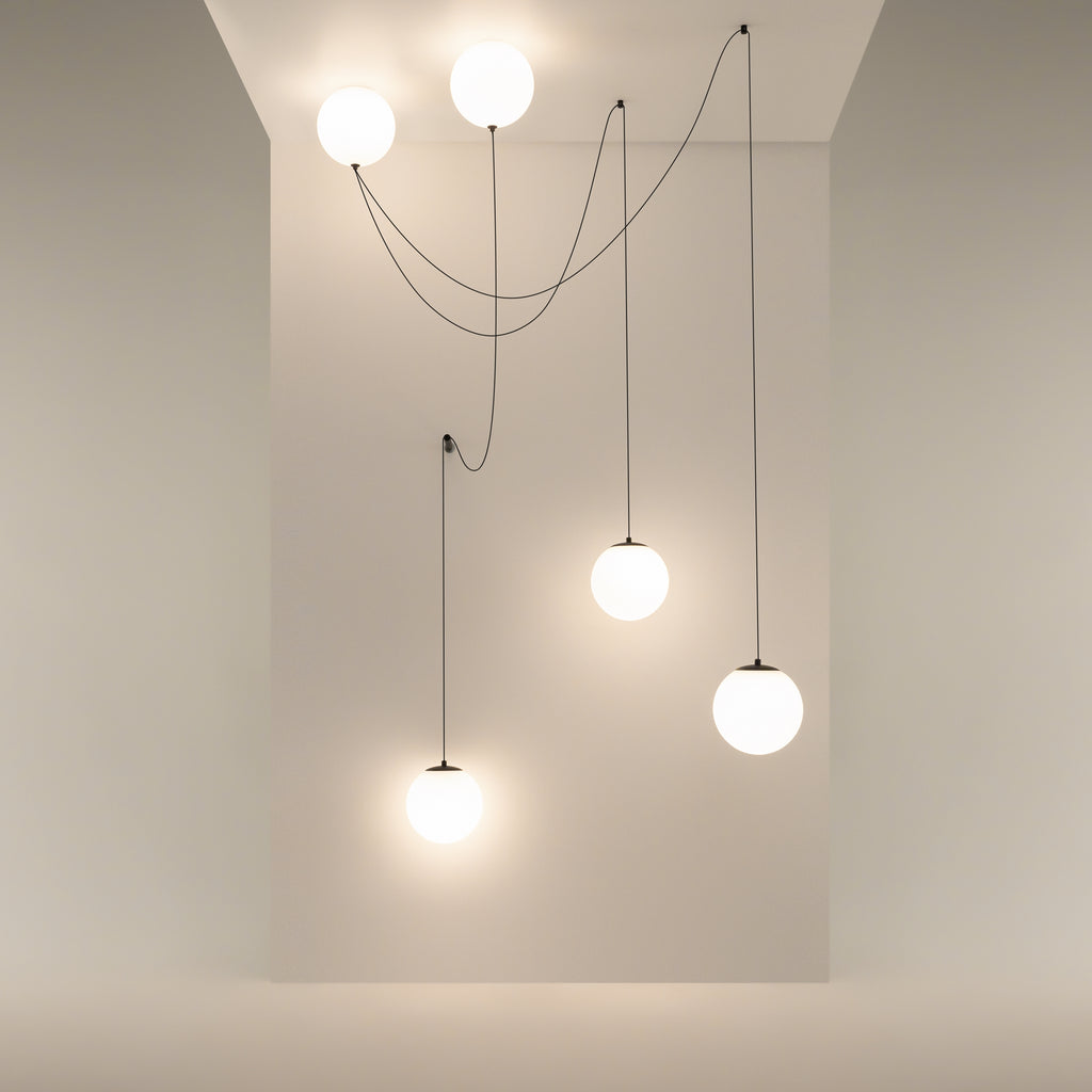 Maytoni Lampa wisząca Twins - Metal - Czarny MOD427PL-L30B3K1