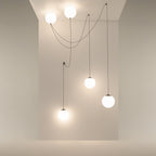 Maytoni Lampa wisząca Twins - Metal - Czarny MOD427PL-L30B3K1
