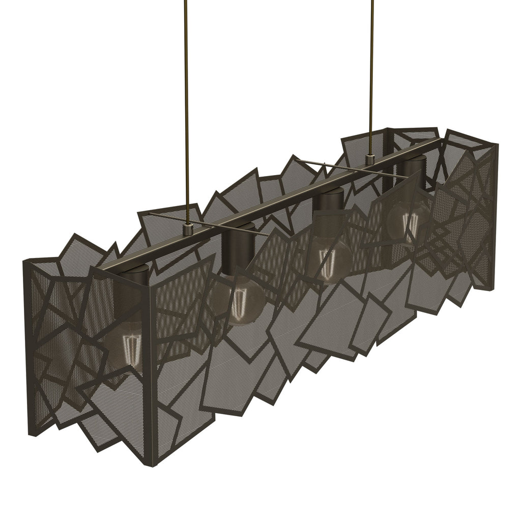 żyrandol Camo titanium-bronze 4xE27