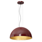 żyrandol Compo 1/2 bool ( dia 600) burgundy/gold 1xE27