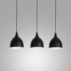 żyrandol Noak classic black/white 3xE27