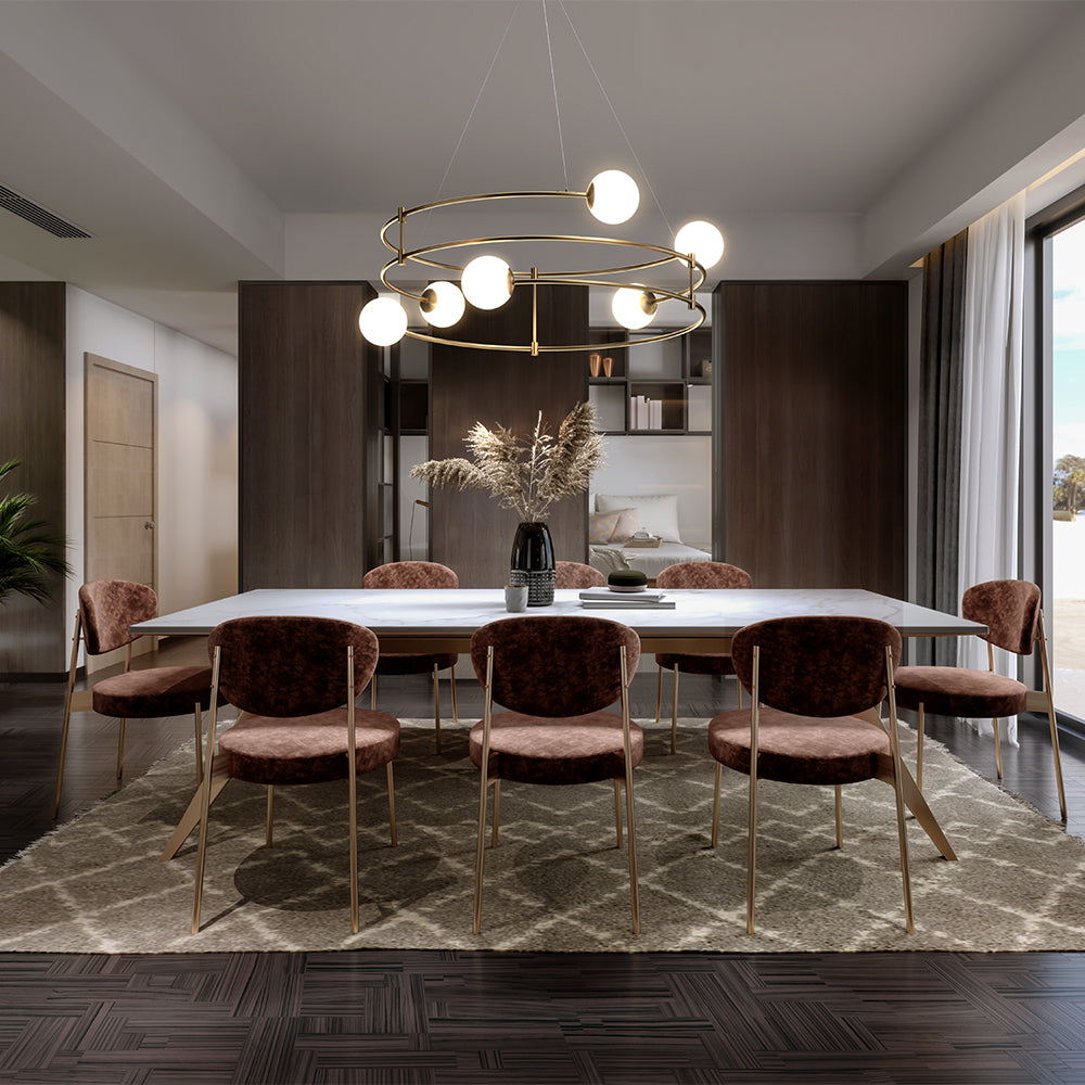 Maytoni Lampa wisząca Balance - Metal - Brąz MOD317PL-06G