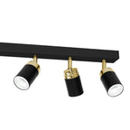 spot Reno black/gold 6xGU10