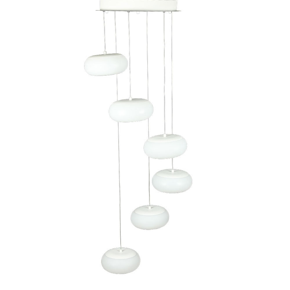 72W Lampa wisząca / Ściemnianie TRIAC / Barwa:3000K / Biały