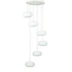 72W Lampa wisząca / Ściemnianie TRIAC / Barwa:3000K / Biały