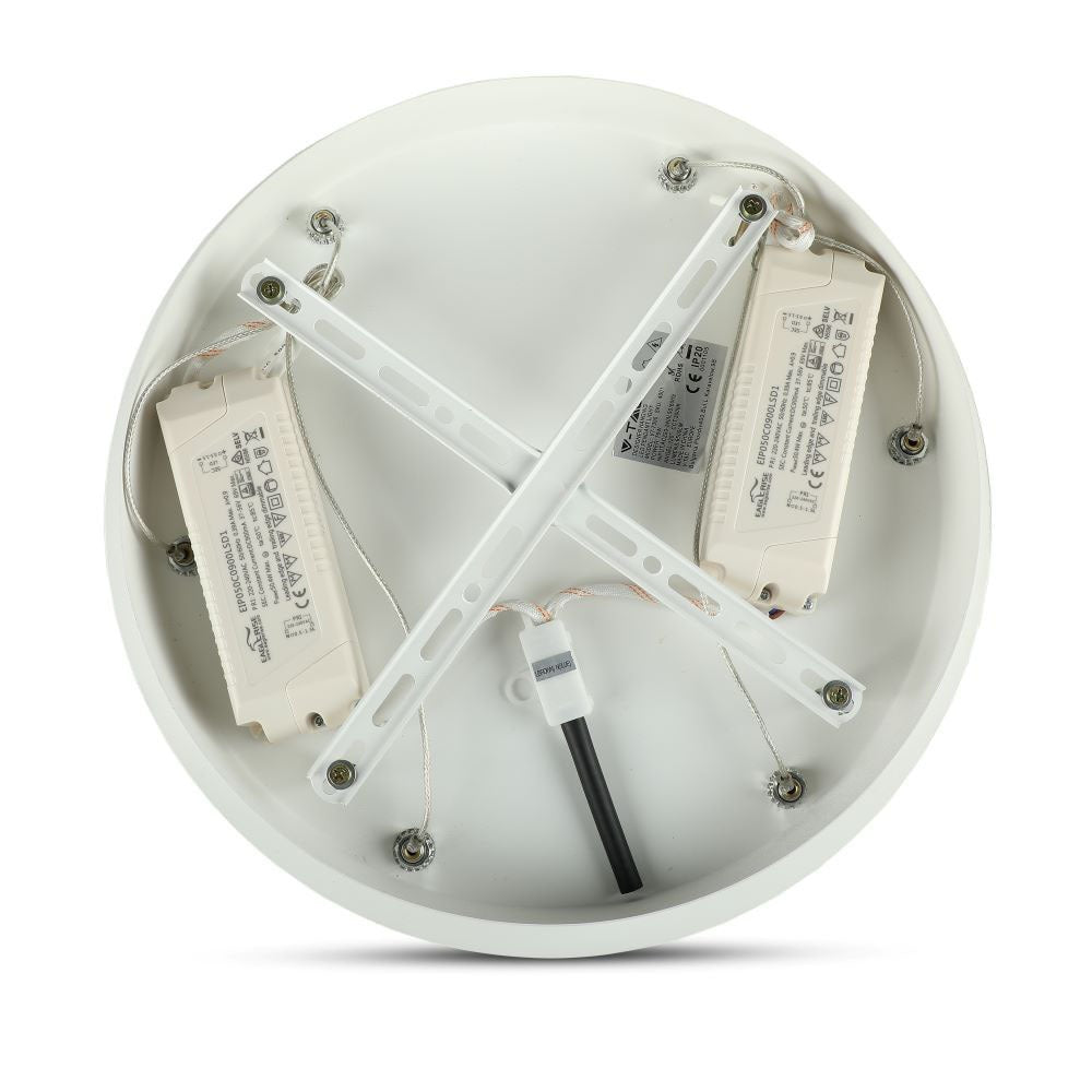 72W Lampa wisząca / Ściemnianie TRIAC / Barwa:3000K / Biały