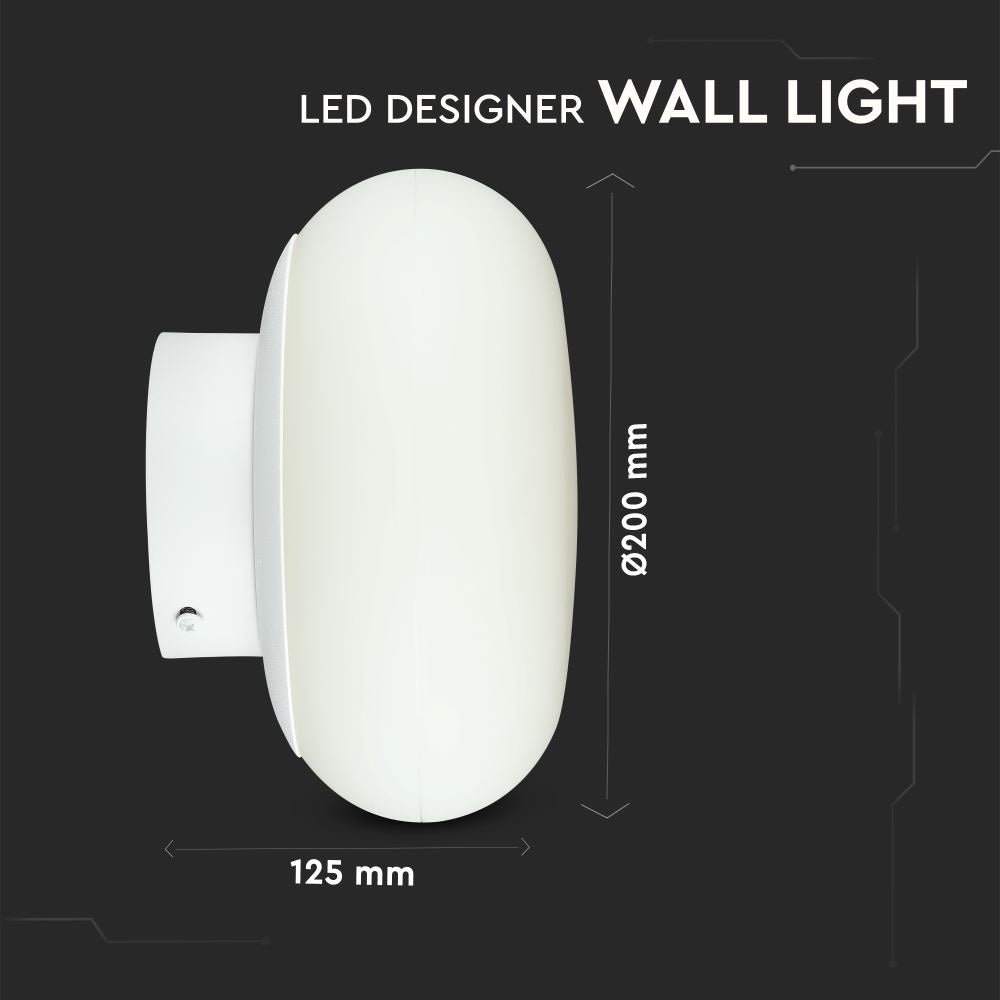 12W Lampka nocna (Ściemniacz TRIAC) Barwa: 3000K / Biały