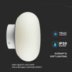 12W Lampka nocna (Ściemniacz TRIAC) Barwa: 3000K / Biały