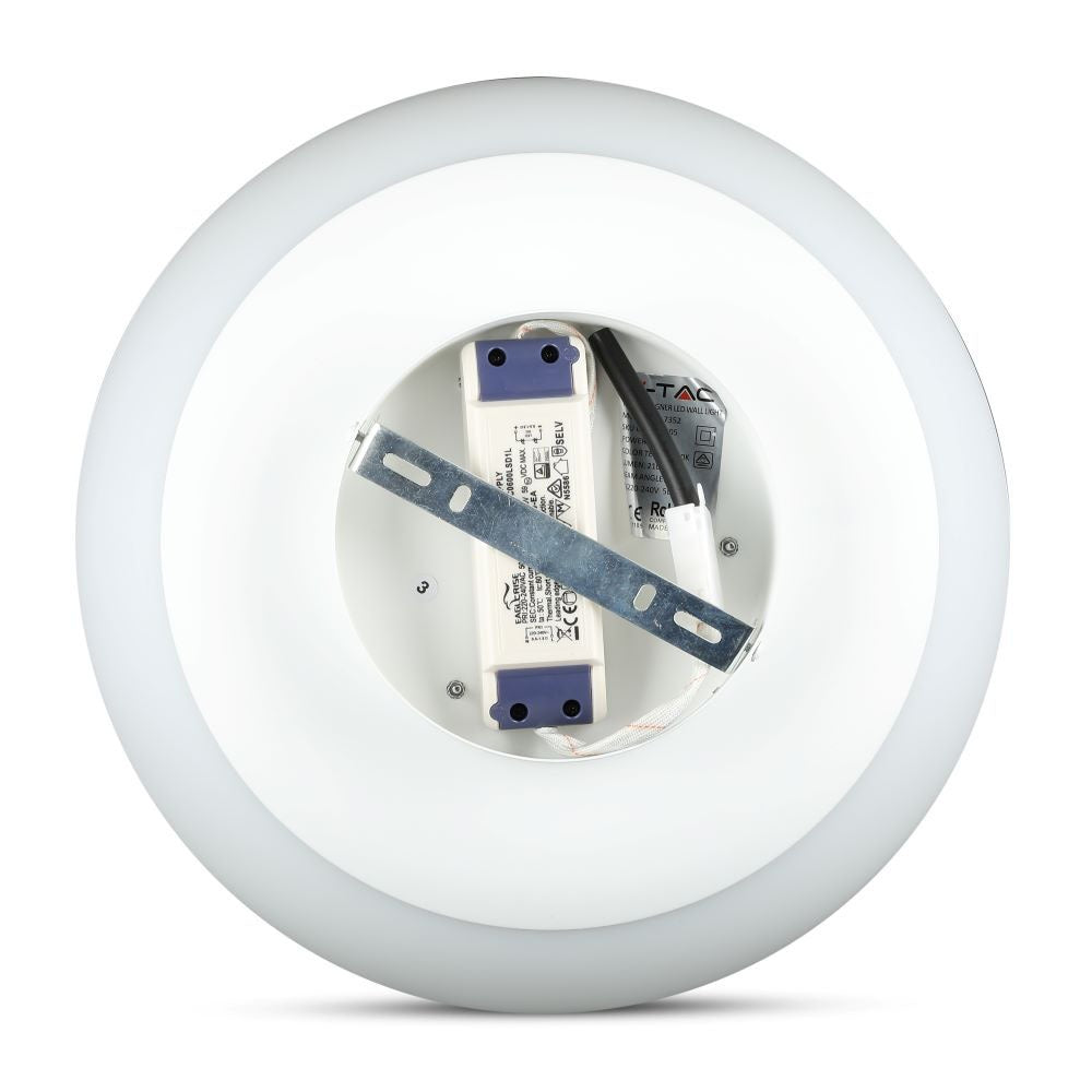 25W Plafon LED (Ściemnianie TRIAC) / Barwa: 3000K / Biały