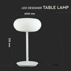 12W Lampka nocna (Ściemniacz dotykowy) Barwa: 3000K / Biały