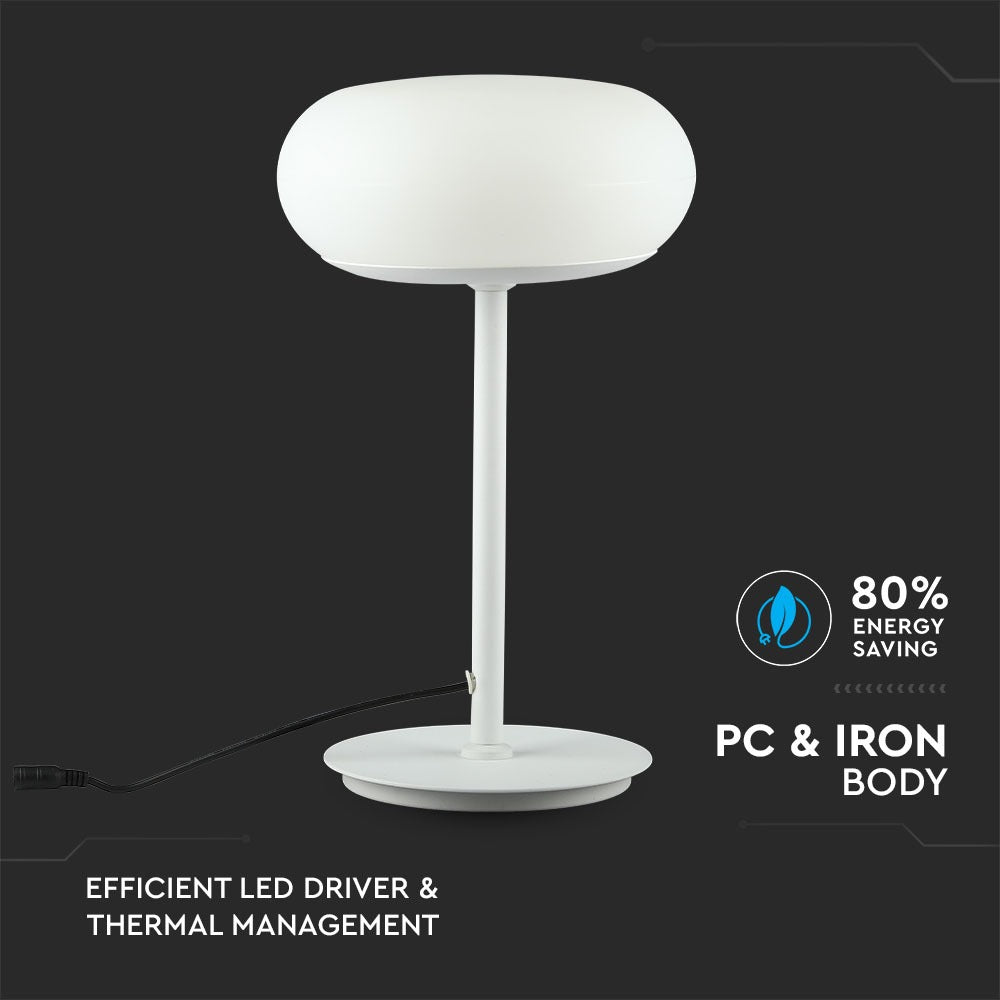 25W Lampka nocna (Ściemnianie dotykowe) / Barwa: 3000K / Biały