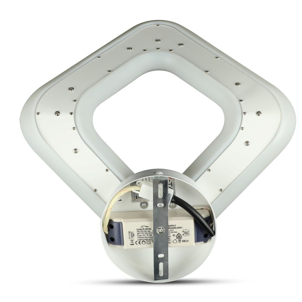 20W Kinkiet (Ściemnianie TRIAC) Barwa: 3000K / Biały