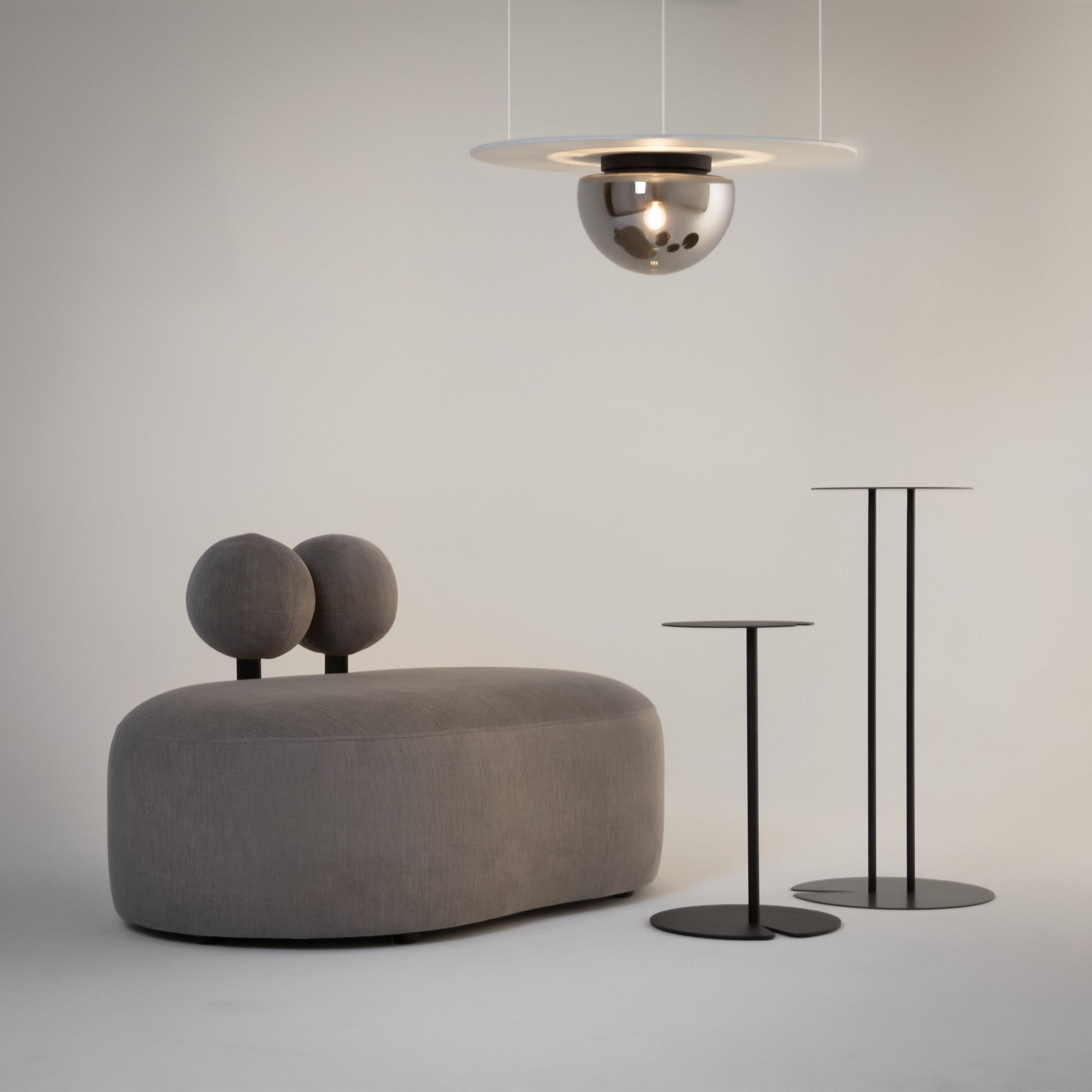 Maytoni Plafon Glassy - Metal - Czarny MOD270CL-01B