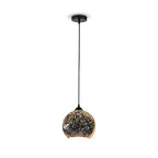 Lampa wisząca / Kula / Szkło 3D / Średnica: 200
