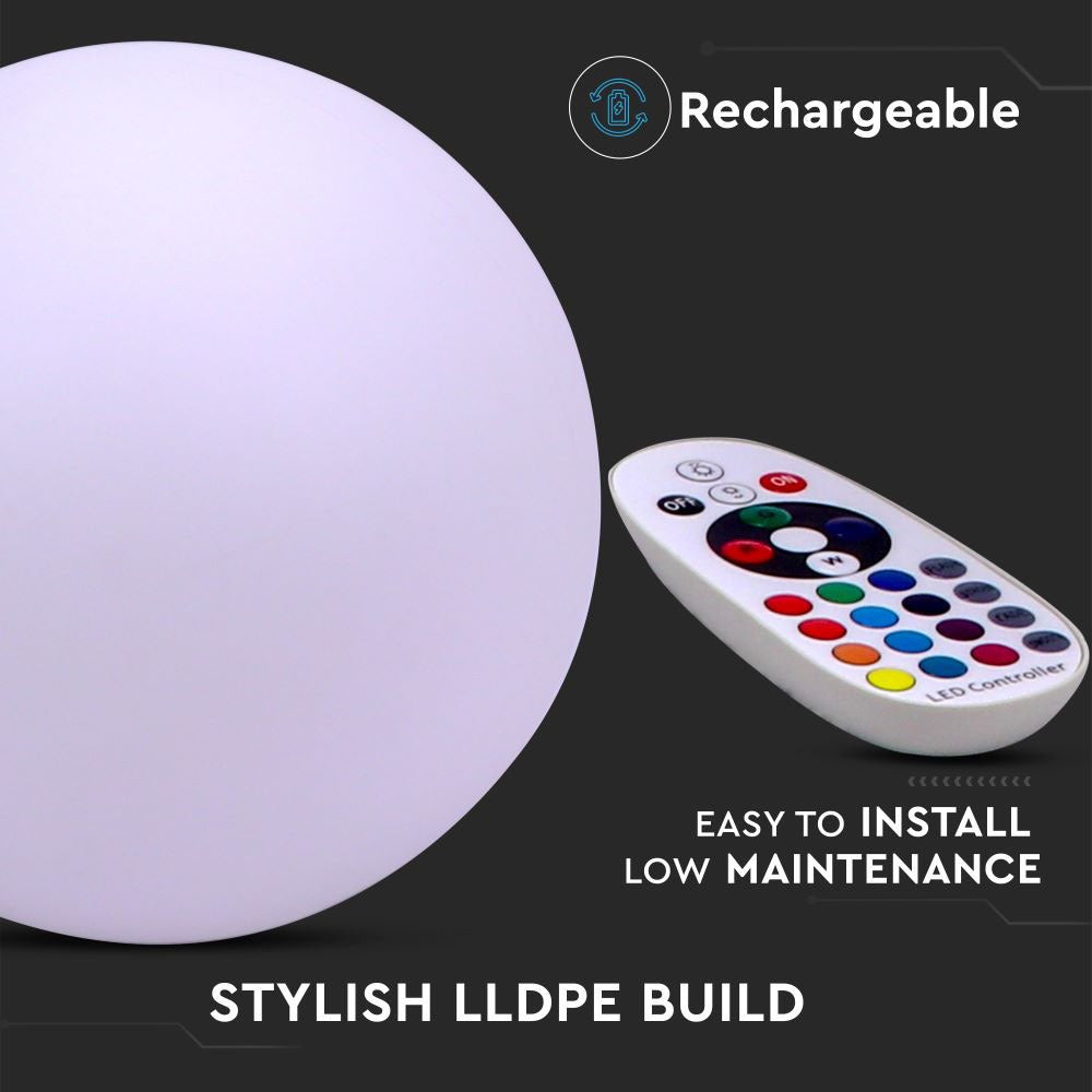 Oprawa ogrodowa LED BALL / / Wymiary:30X29cm