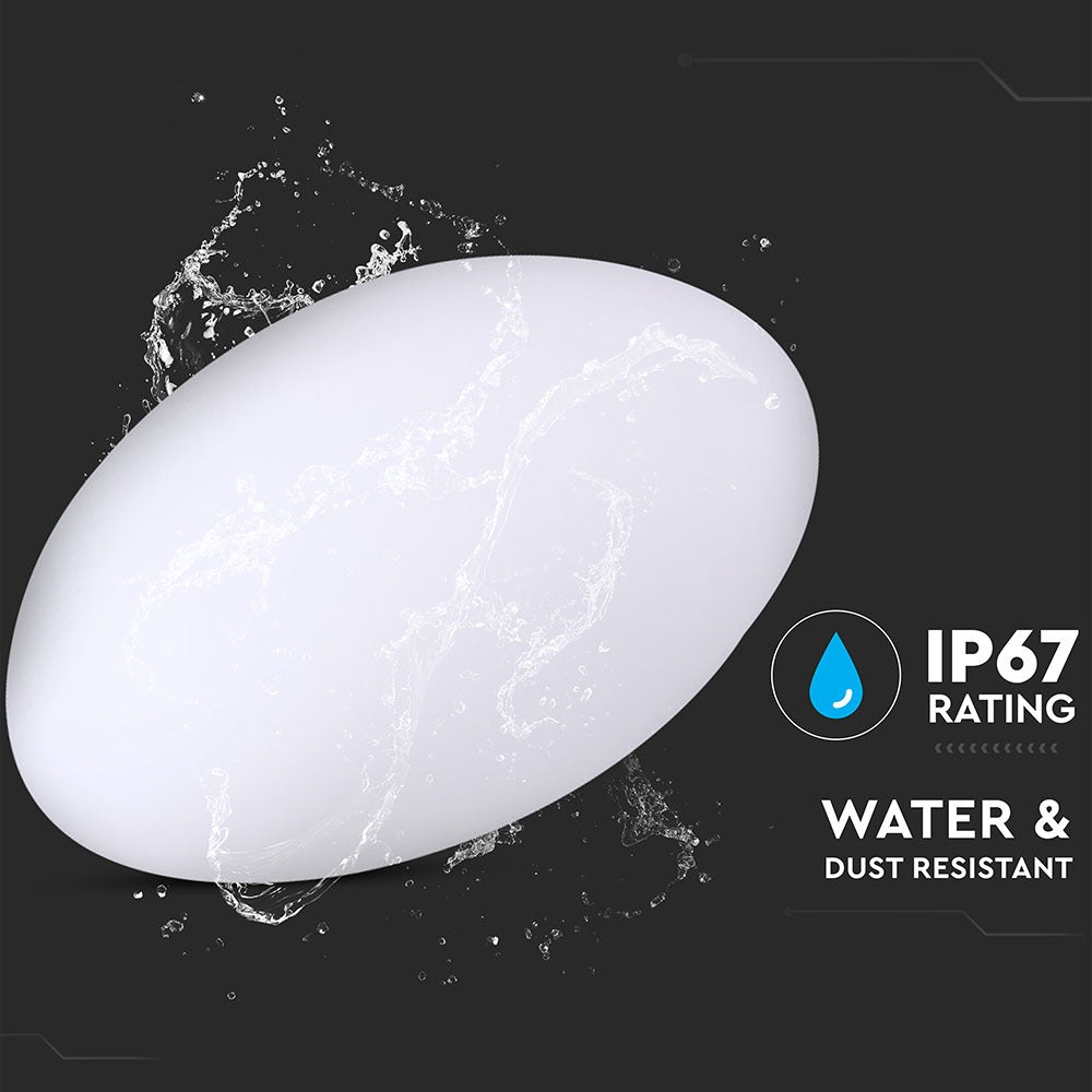Oprawa ogrodowa LED STONE / / Wymiary:33X25X17cm