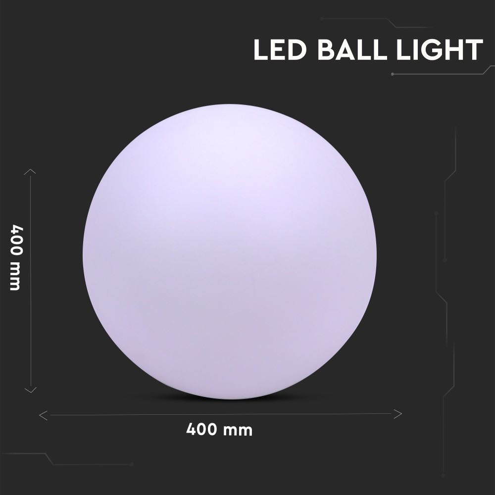 Oprawa ogrodowa LED BALL / / Wymiary:40X39cm