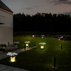 Oprawa ogrodowa LED POT / / Wymiary:35.5X32.5cm