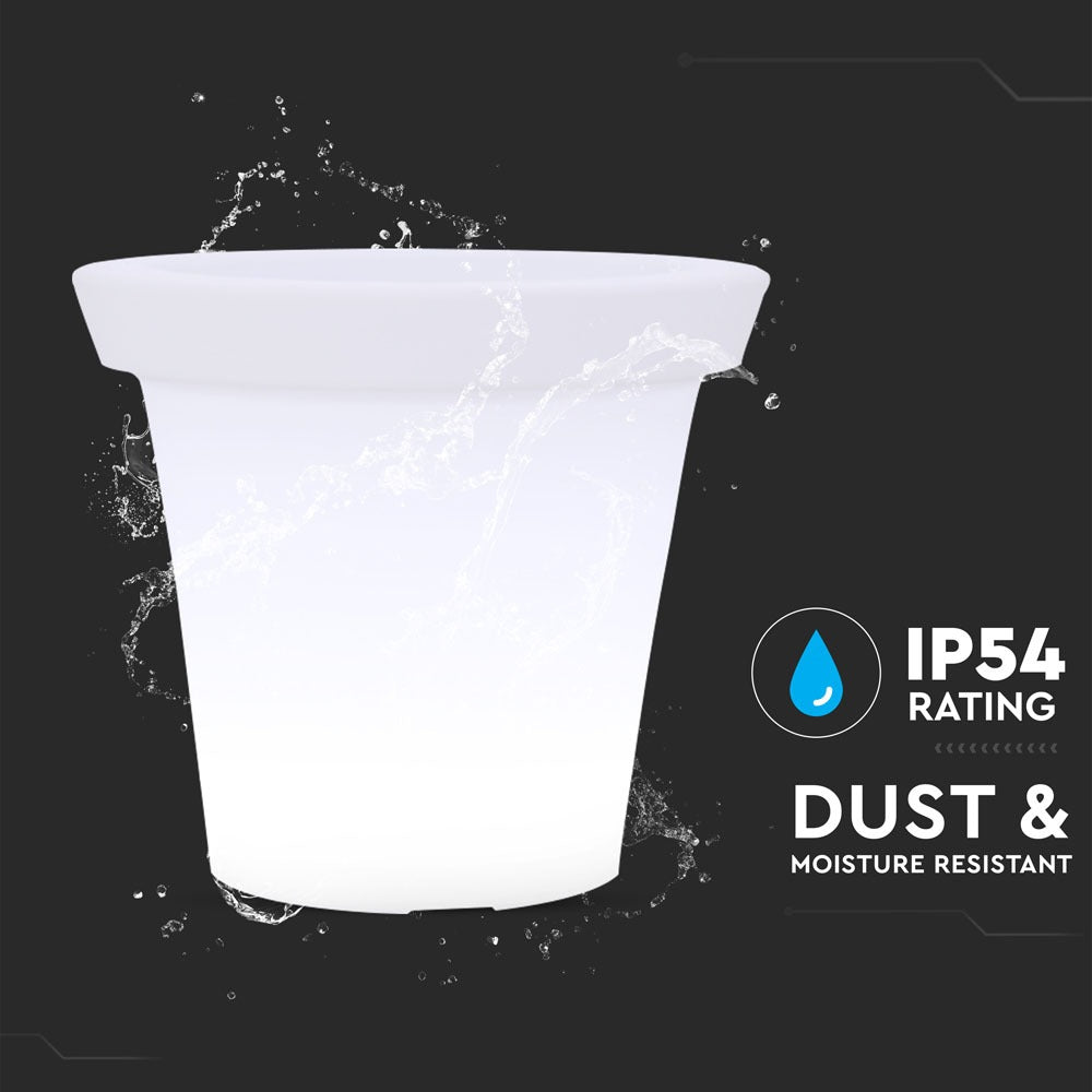 Oprawa ogrodowa LED POT / / Wymiary:35.5X32.5cm