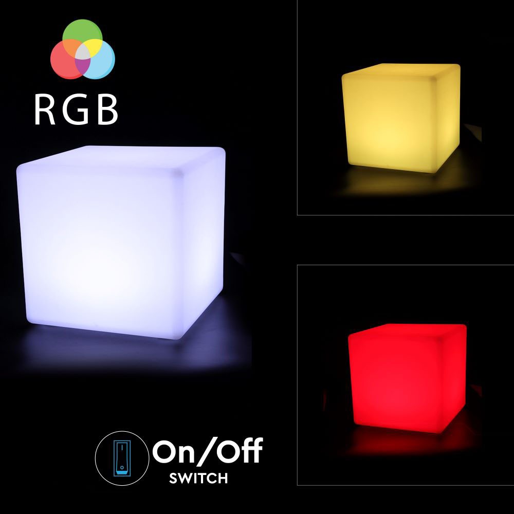 Oprawa ogrodowa LED CUBE / / Wymiary:40X40X40cm