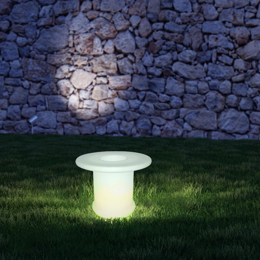 Stolik ogrodowy LED / / Wymiary:72X72X56cm