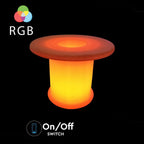 Stolik ogrodowy LED / / Wymiary:72X72X56cm