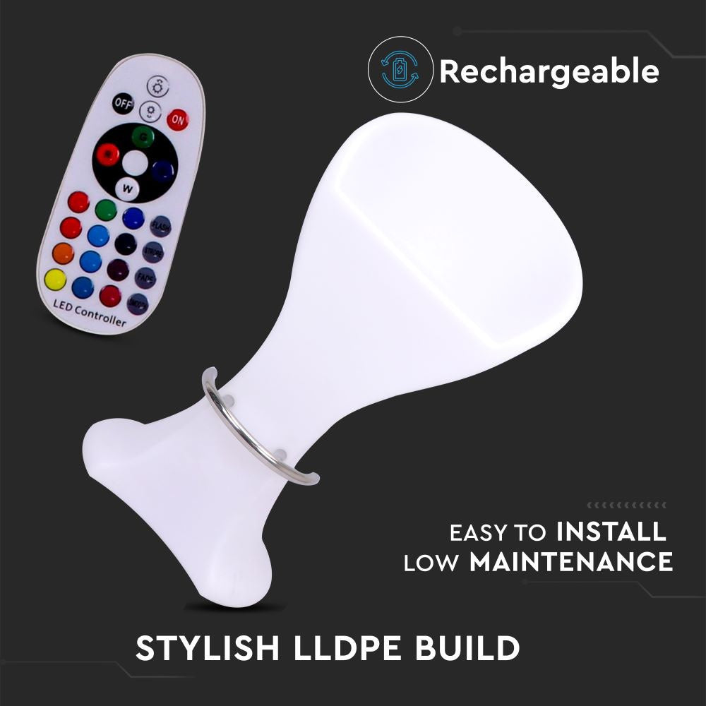 Krzesło ogrodowe "hoker" LED STOOL / / Wymiary:50X56X110cm