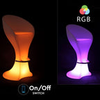 Krzesło ogrodowe "hoker" LED STOOL / / Wymiary:50X56X110cm