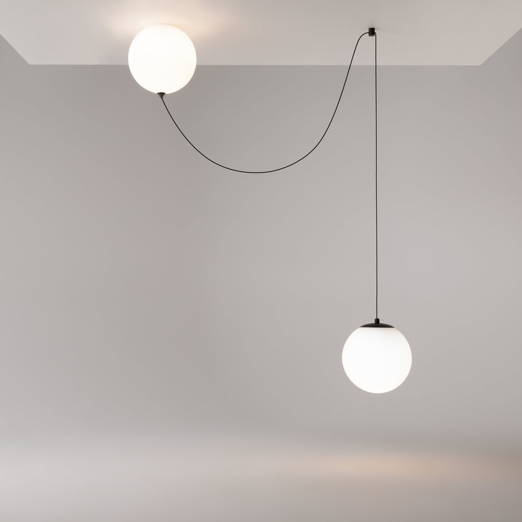 Maytoni Lampa wisząca Twins - Metal - Czarny MOD427PL-L20B3K1