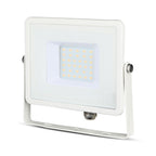 30W Naświetlacz LED SMD / Chip SAMSUNG / Barwa:3000K / Obudowa: Biała