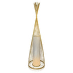 Lampa podłogowa / Klosz drewno z ratanem / Średnic: 400 / Wysokość: 1000