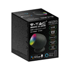 2.2W Lampka LED AMBIANCE WIFI Kompatybilna z Amazon Alexa i Google Home / Barwa: RGB+WW+CW / Czarna