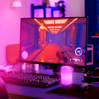 8W Lampka LED AMBIANCE / Barwa: RGB / Czarna