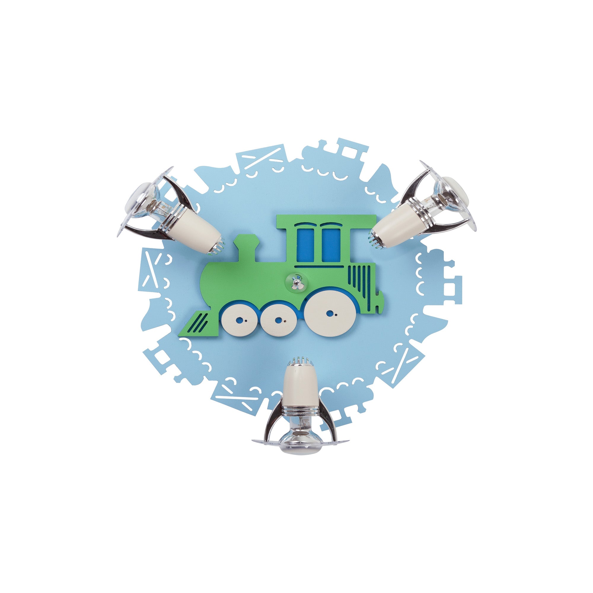 Nowodvorski Lampa przysufitowa TRAIN 3x40W 50/60Hz - Sklejka - Multikolor