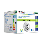 15W AR111 Żarówka LED / Barwa:4000K / Kąt 20' / Trzonek: G53 / Zasilanie:12V