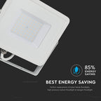 50W Naświetlacz LED SMD / Chip SAMSUNG / Barwa:6400K / Obudowa: Biała