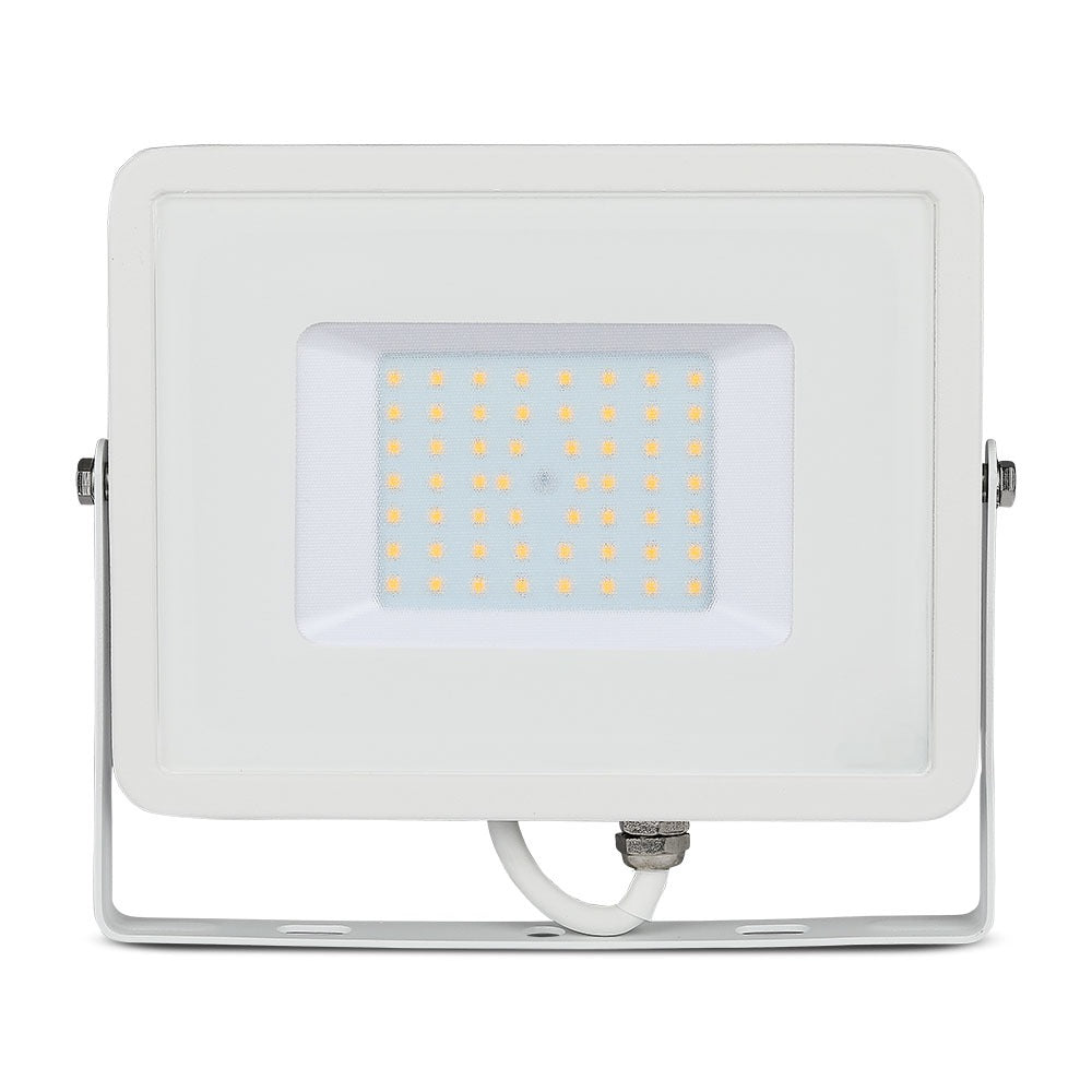 50W Naświetlacz LED SMD / Chip SAMSUNG / Barwa:4000K / Obudowa: Biała