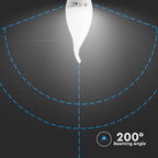 4W F37 Żarówka LED / Barwa:2700K / Trzonek:E14 / Klosz Mleczny płomyk