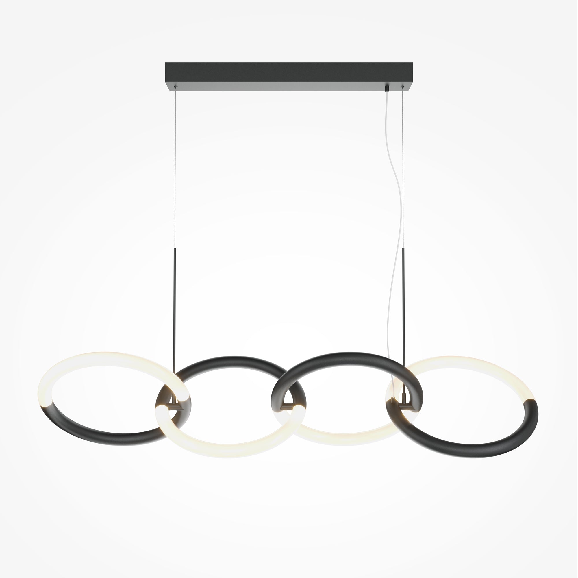 Maytoni Lampa wisząca Node - Metal - Czarny MOD165PL-L40B3K
