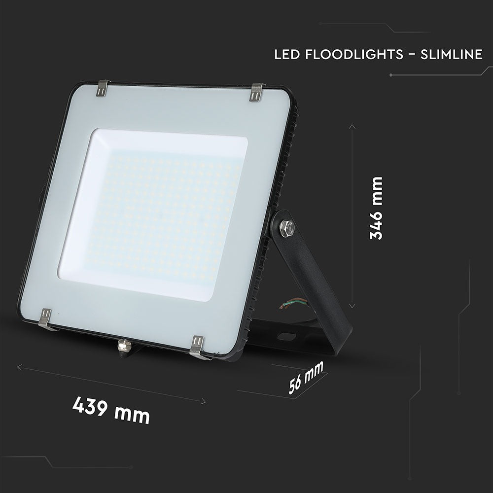 200W Naświetlacz LED SMD / Chip SAMSUNG / Barwa:4000K / Obudowa: Czarna