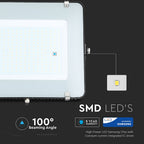 200W Naświetlacz LED SMD / Chip SAMSUNG / Barwa:6400K / Obudowa: Czarna