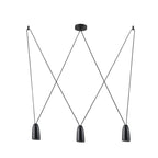 Maxlight Lampa wisząca Sistema III - Metal - Czarny P0399