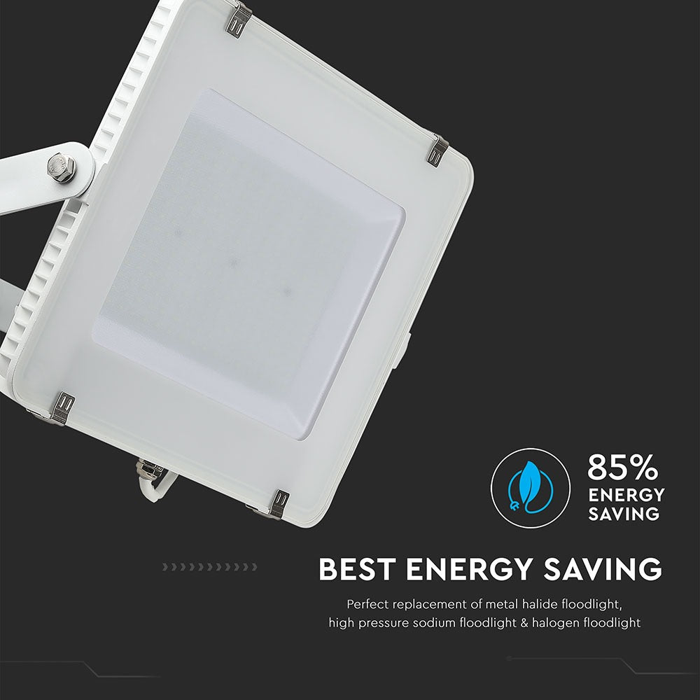 200W Naświetlacz LED SMD / Chip SAMSUNG / Barwa:4000K / Obudowa: Biała