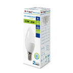 5.5W Żarówka LED C35 / Barwa:2700K / Trzonek: E14