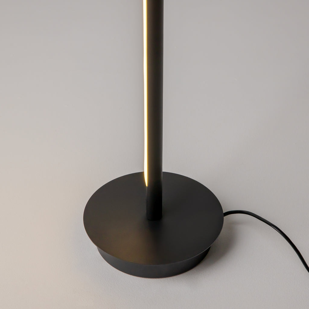 Maytoni Lampa podłogowa Thin - Aluminium - Czarny MOD395FL-L28B3K