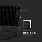300W Naświetlacz LED SMD / Chip SAMSUNG / Barwa:4000K / Obudowa: Czarna