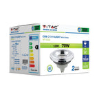12W AR111 Żarówka LED / Barwa:3000K / Trzonek:GU10