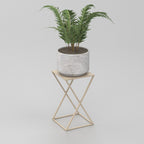 Flower stand Column B 400x240x240 beige