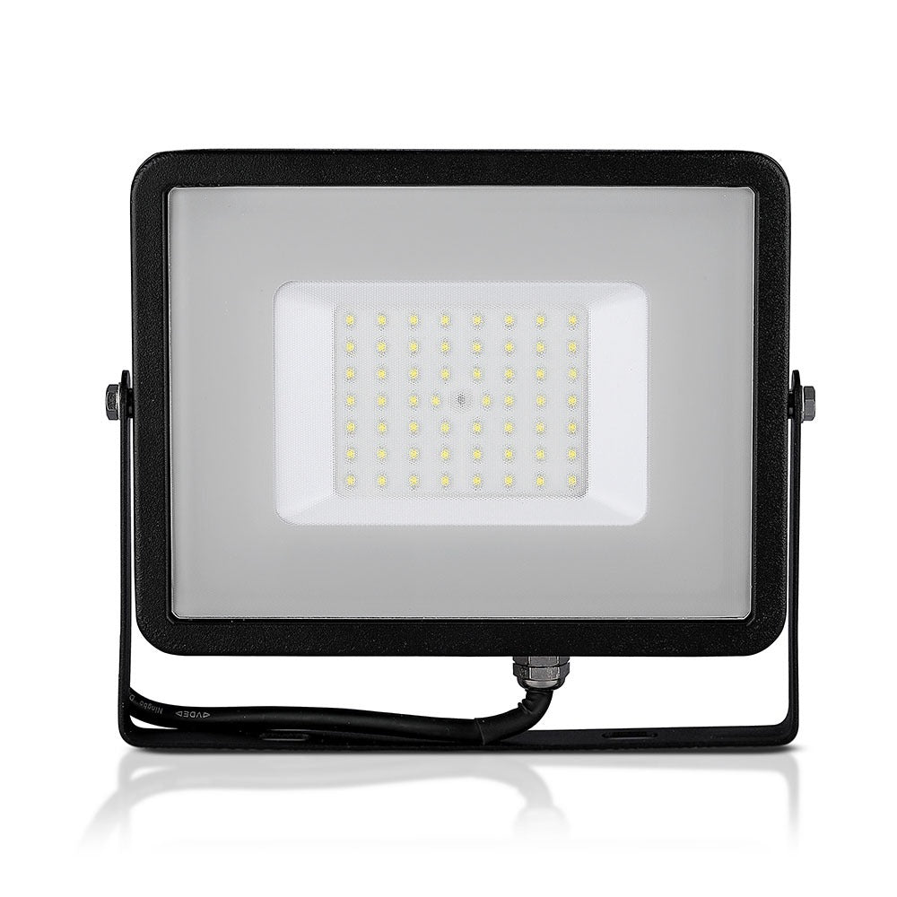 10W Naświetlacz LED SMD / Chip SAMSUNG / Barwa:6400K / Obudowa: Czarna